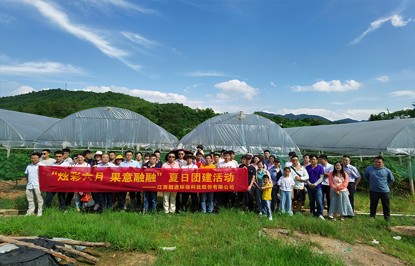 團建|挺進環保開展“炫彩六月 果意融融”夏日采摘活動